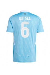 België Axel Witsel #6 Voetbaltruitje Uit tenue EK 2024 Korte Mouw